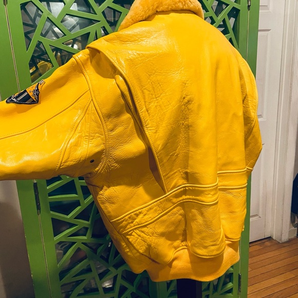 Vintage DEADSTOCK Schott NYC Wings of Gold G-1 US Navy Flight Jacket - Picture 8 of 15